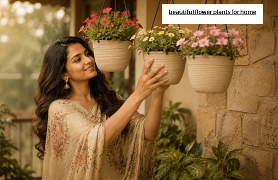 beautiful flower plants for home