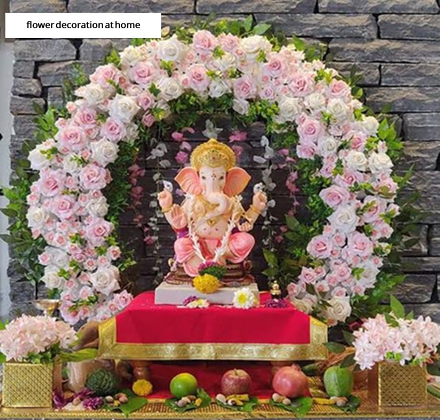 flower decoration at home