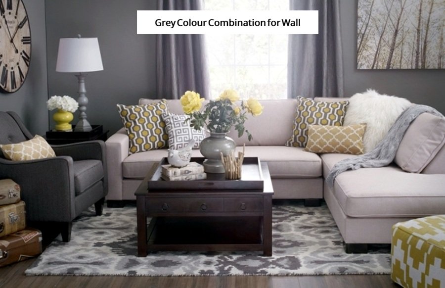 Grey Colour Combination for Wall