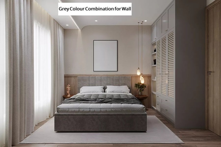 Grey Colour Combination for Wall