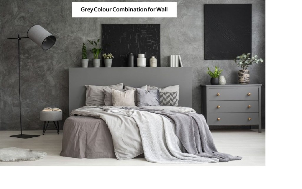 Grey Colour Combination for Wall