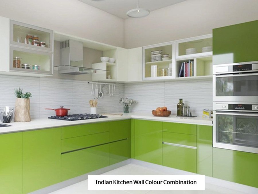 Indian Kitchen Wall Colour Combination