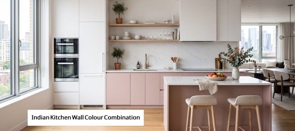 Indian Kitchen Wall Colour Combination