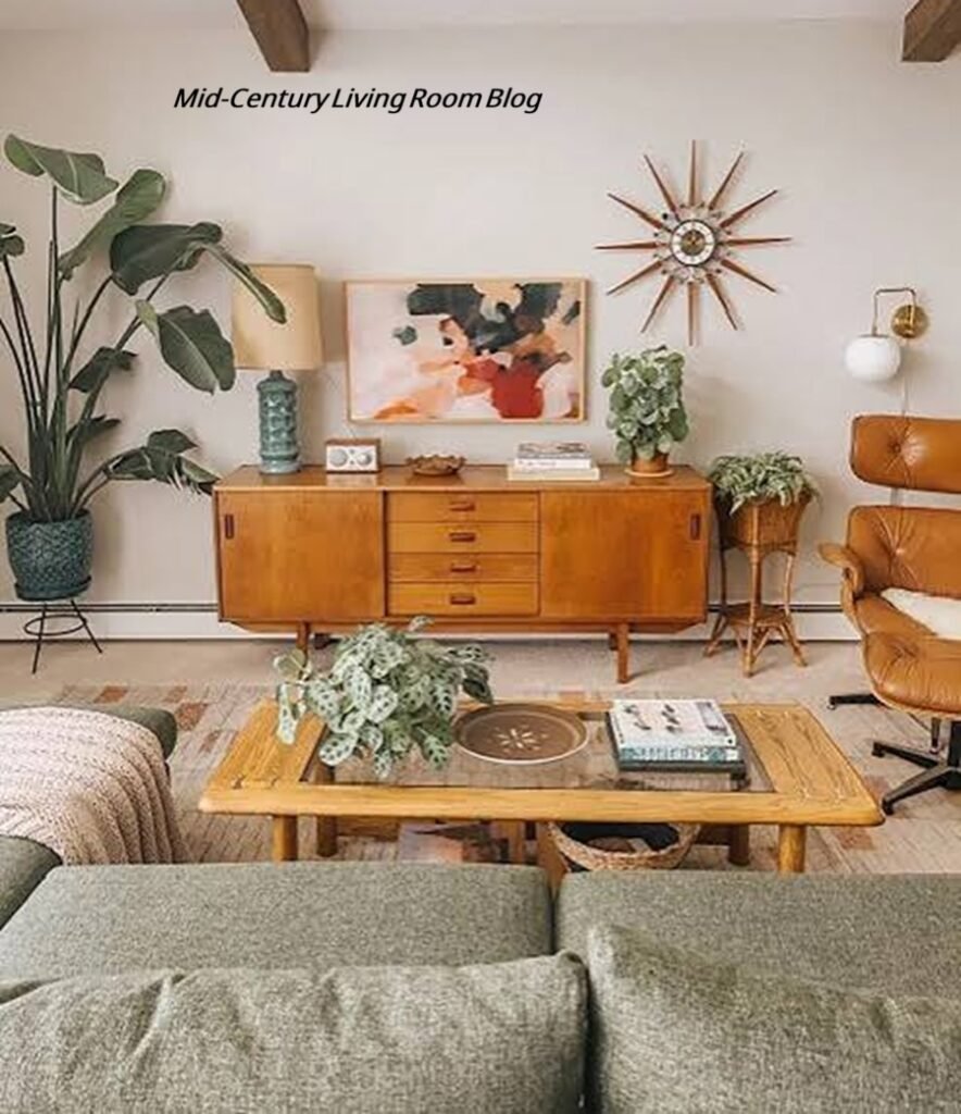 Mid-Century Living Room Blog