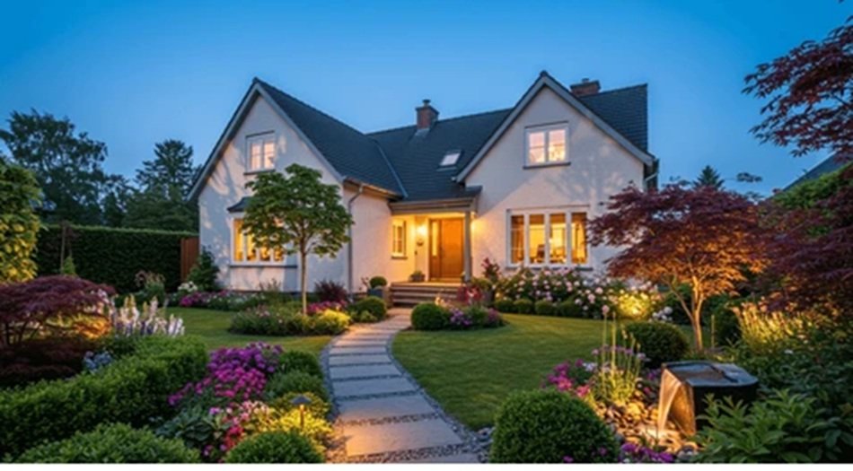 picturesque house