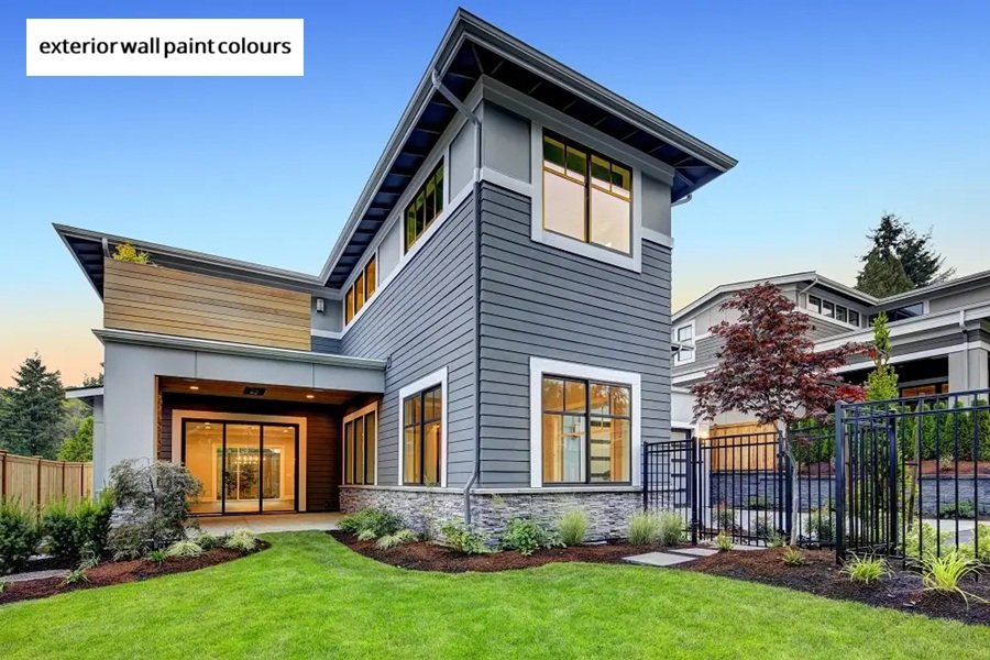 exterior wall paint colours