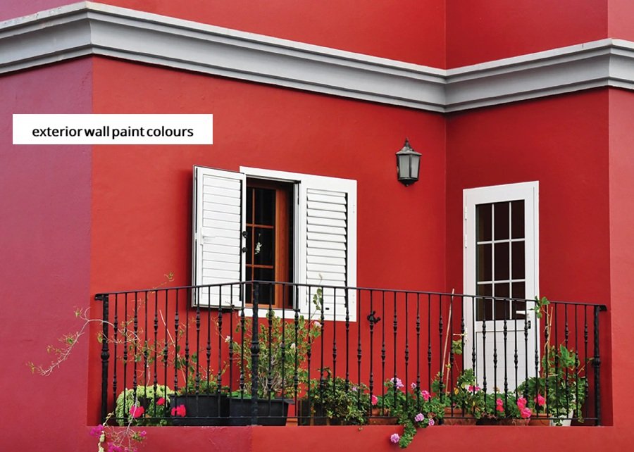 exterior wall paint colours