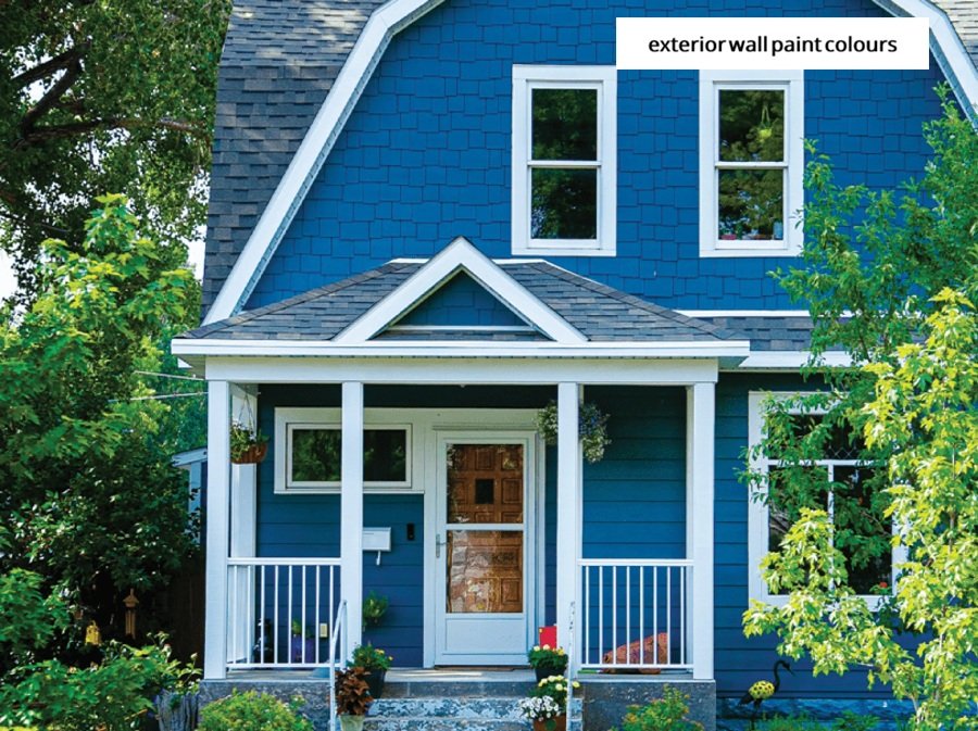 exterior wall paint colours