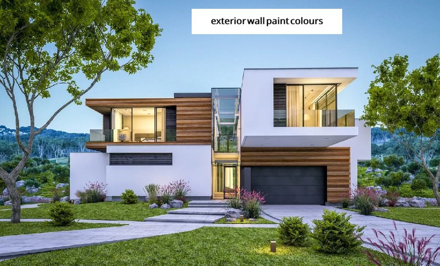 exterior wall paint colours