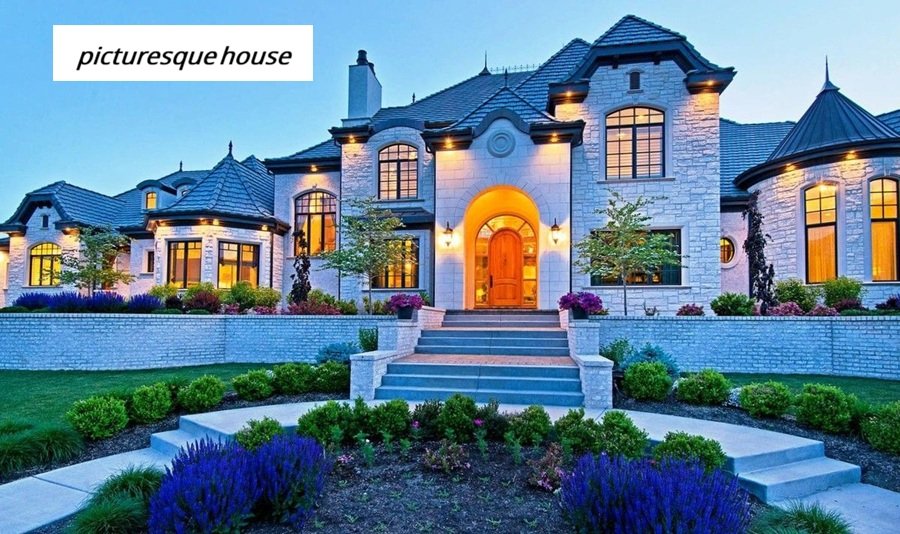 picturesque house