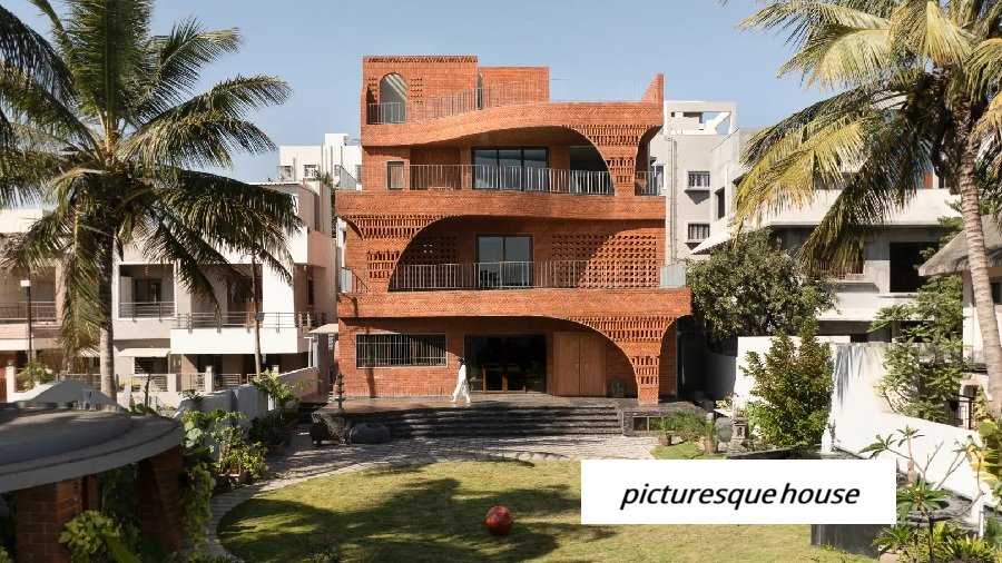 picturesque house