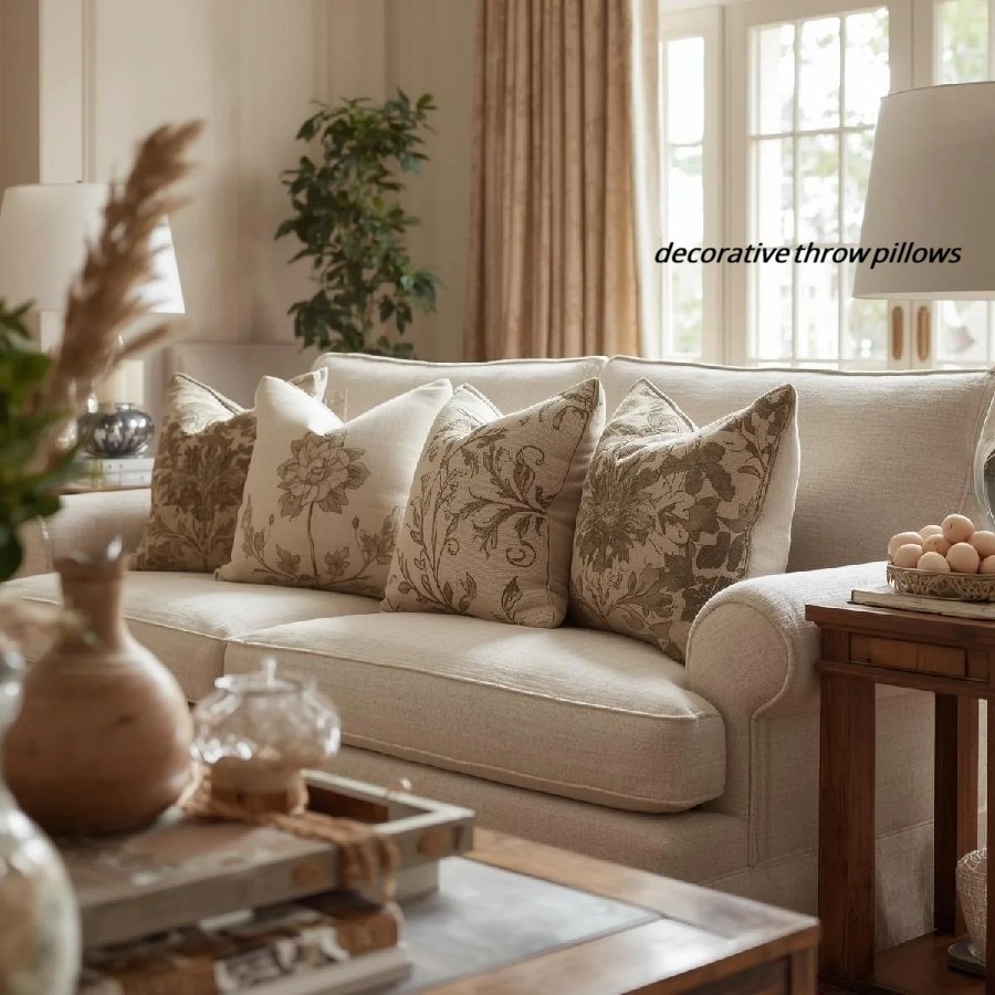 decorative throw pillows