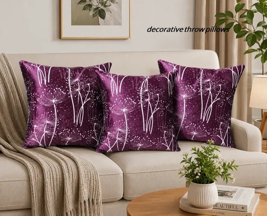 decorative throw pillows